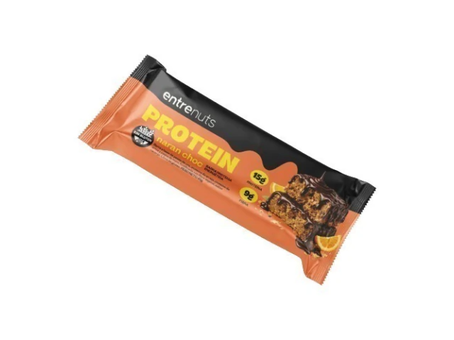 BARRITA PROTEIN ENTRENUTS 45GR NARANJA