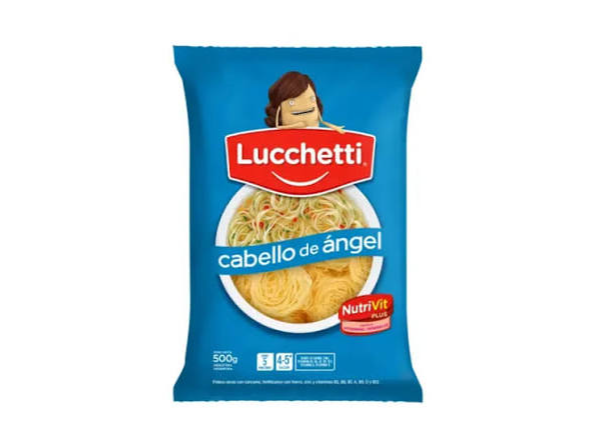 Fideo Lucchetti 500gr Cabelllo de Angel