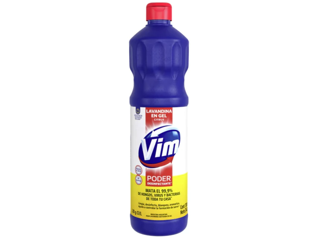 Lavandina en Gel VIM 700ml Citrus