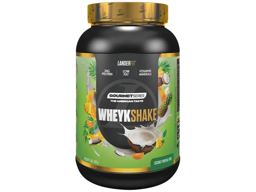 900g Landerfit Wheykshake Gourtmet Series Coconut Tropical Fruit (Copia)