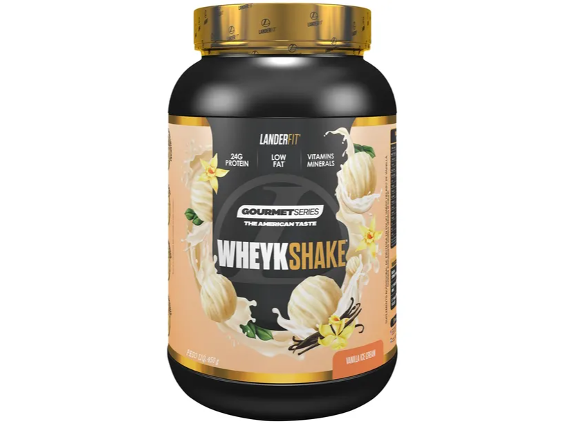 450g Landerfit Wheykshake Gourtmet Series Vanilla Ice Cream