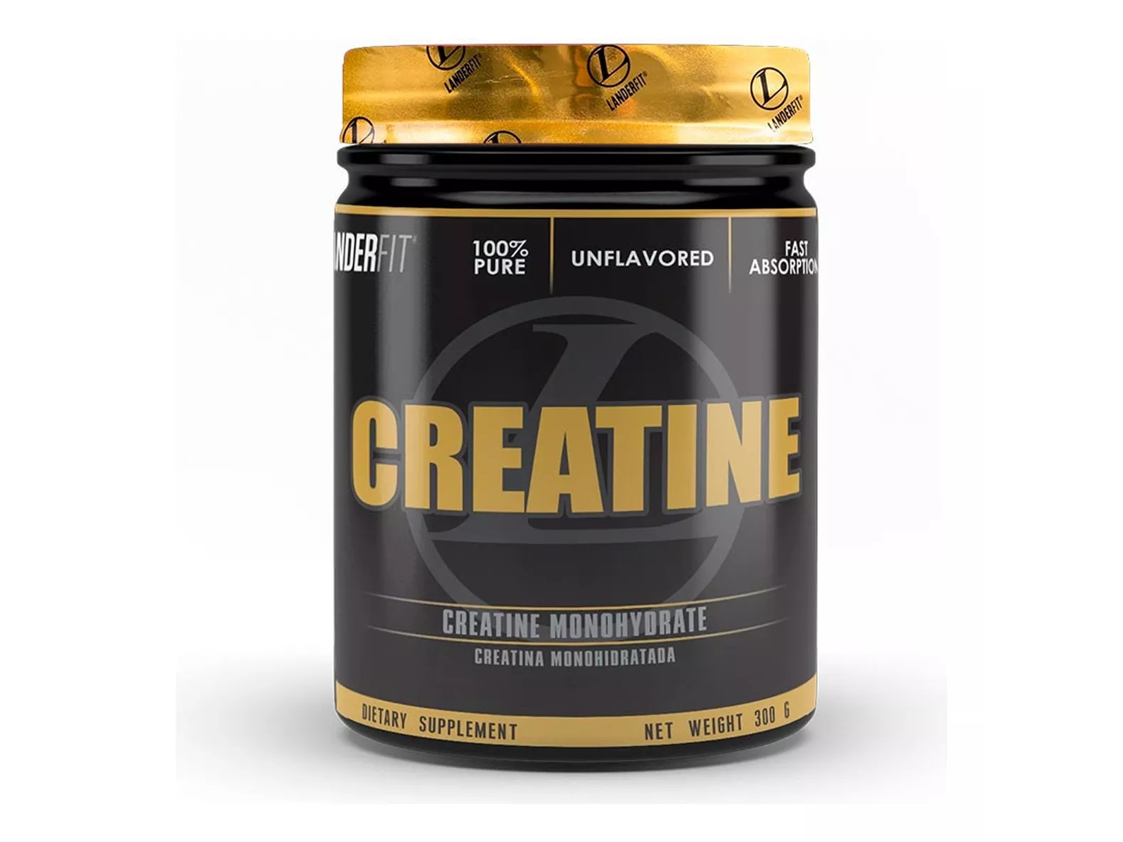 300gr Landerfit Creatine Monohydrate Usa Creatina