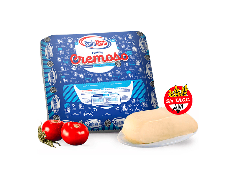 Queso Cremoso Santa M x 100grs