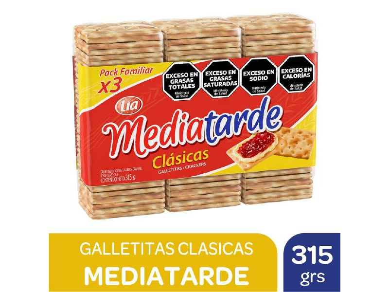 Galleta media tarde x3unidades