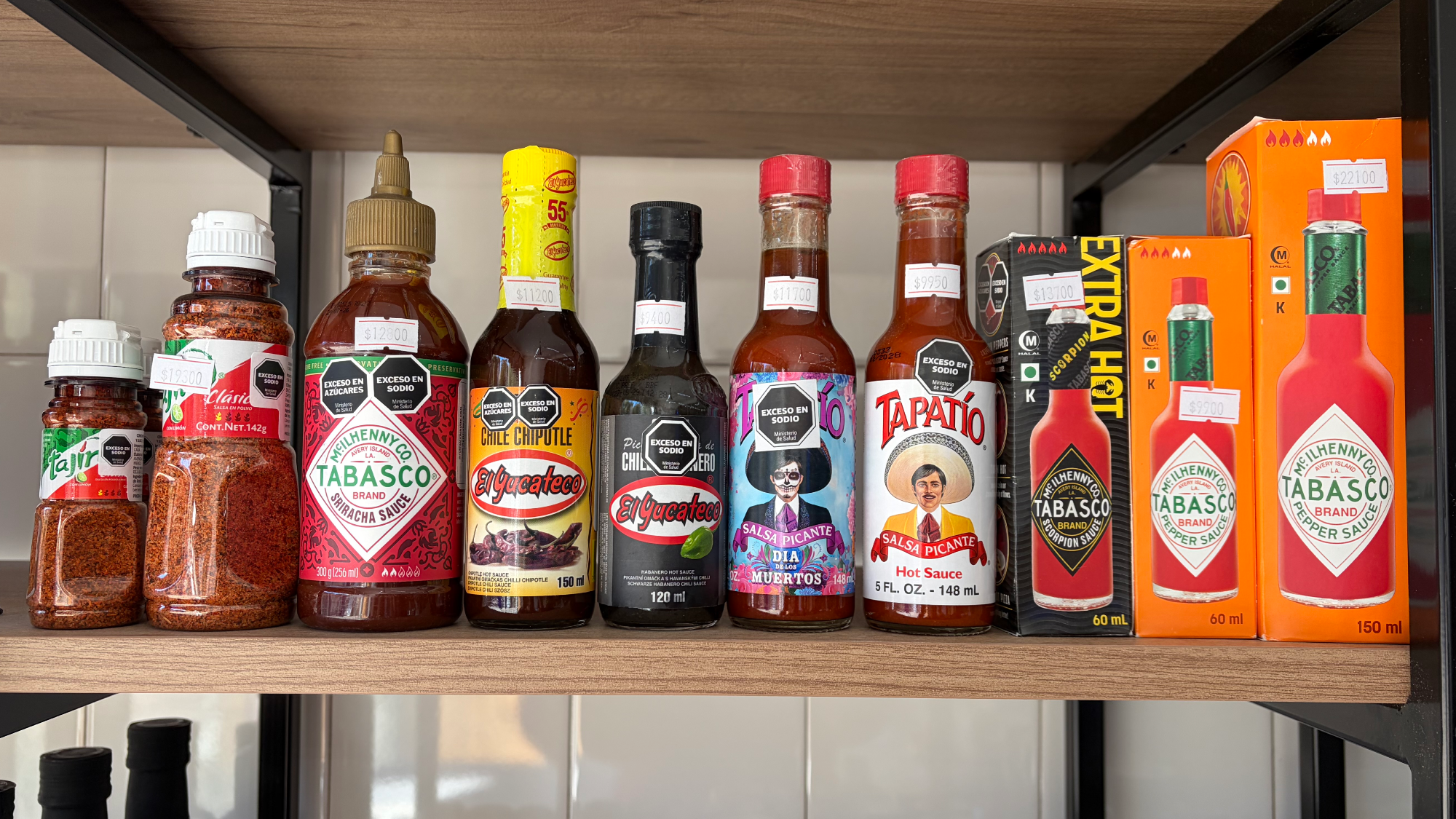 Salsas picantes