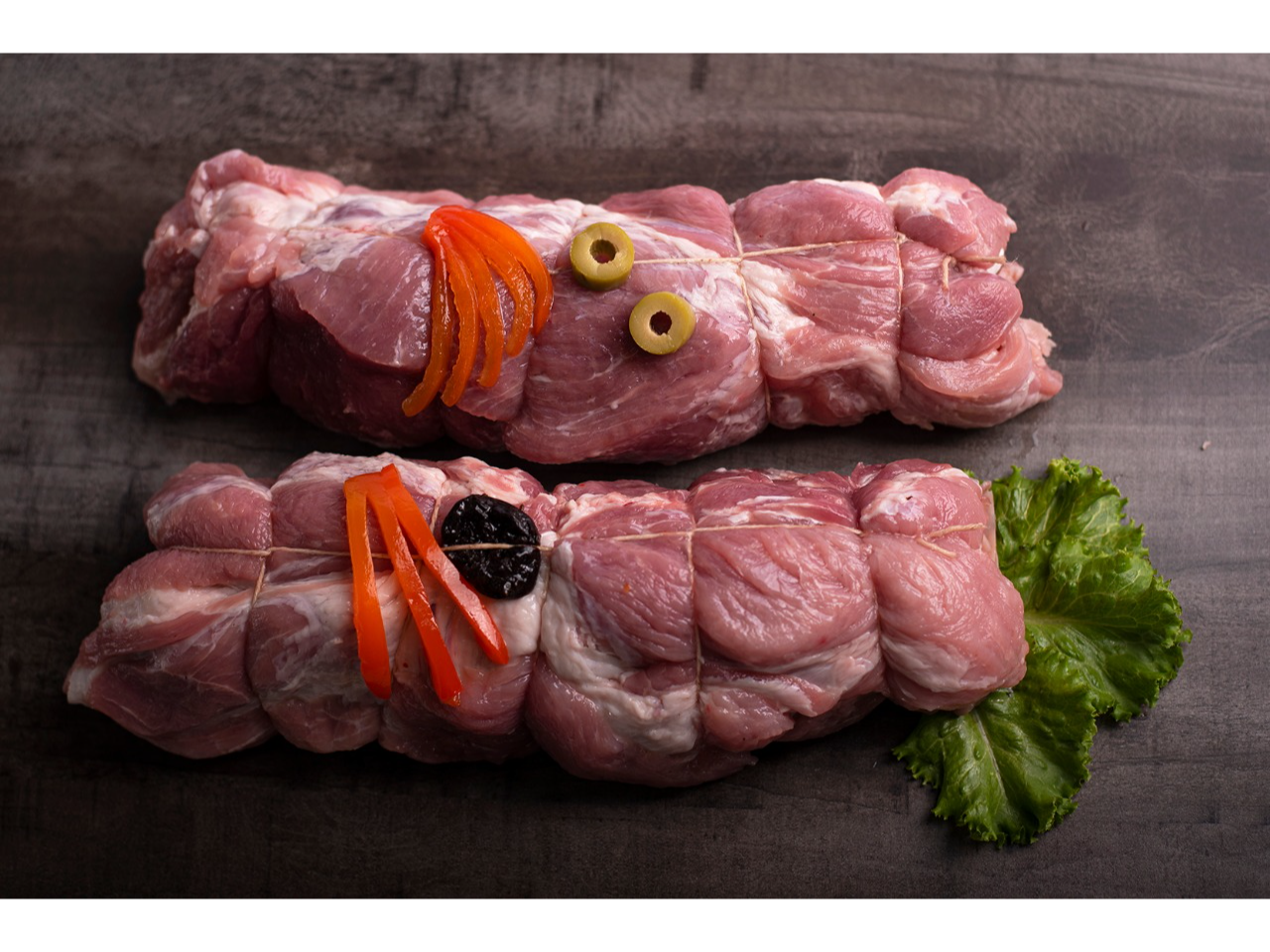 Boldiola de cerdo rellena