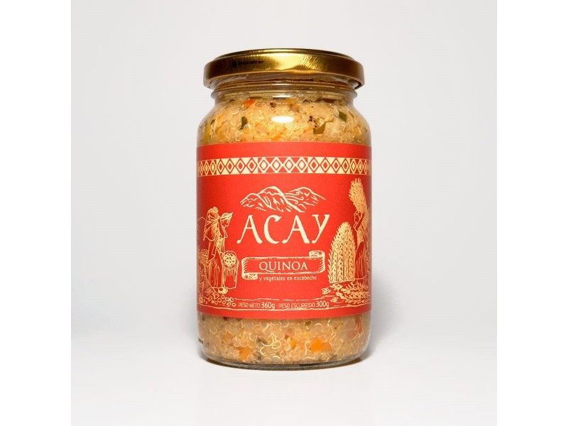 Quinoa y vegetales en escaveche ACAY