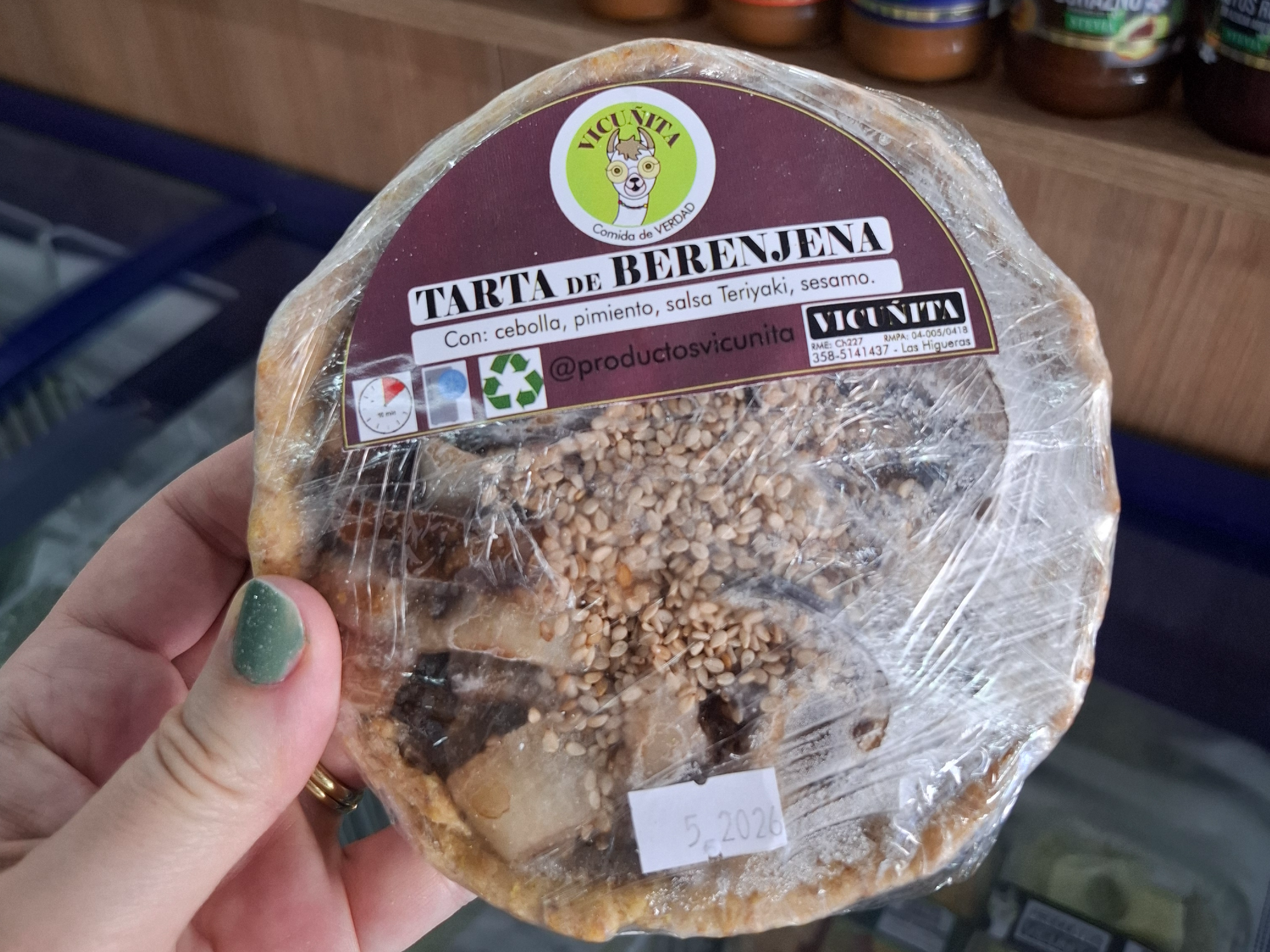 Tartín Integral de Berenjena