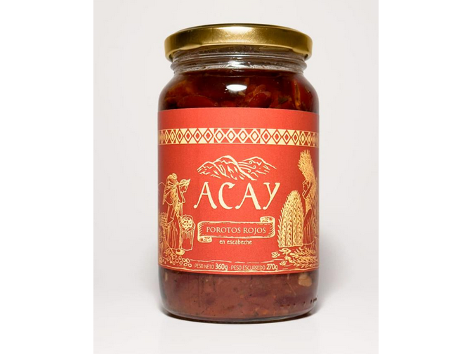 Poroto rojos en escaveche ACAY