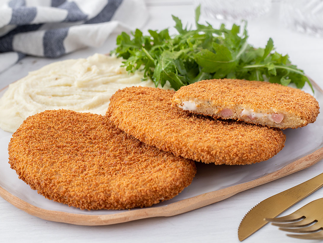 Milanesas de soja jamón y queso