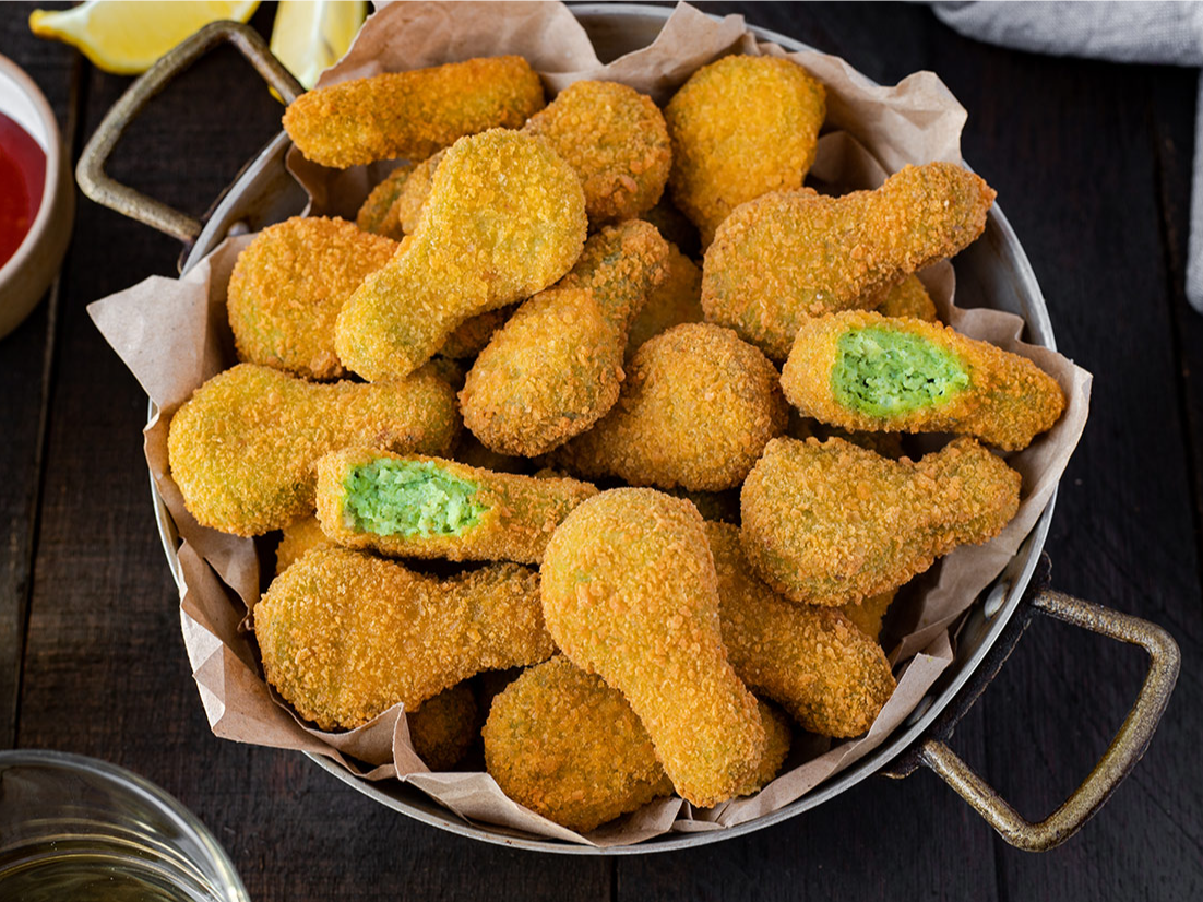 Patitas de pollo espinaca