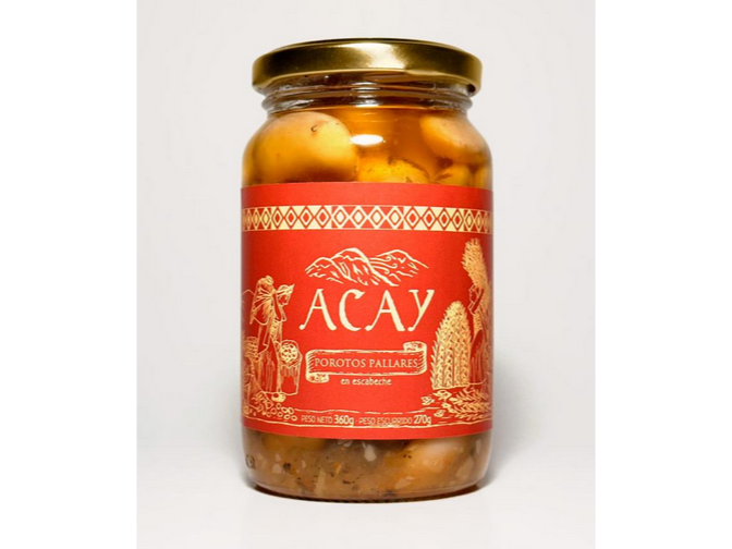 Poroto pallares en escaveche ACAY