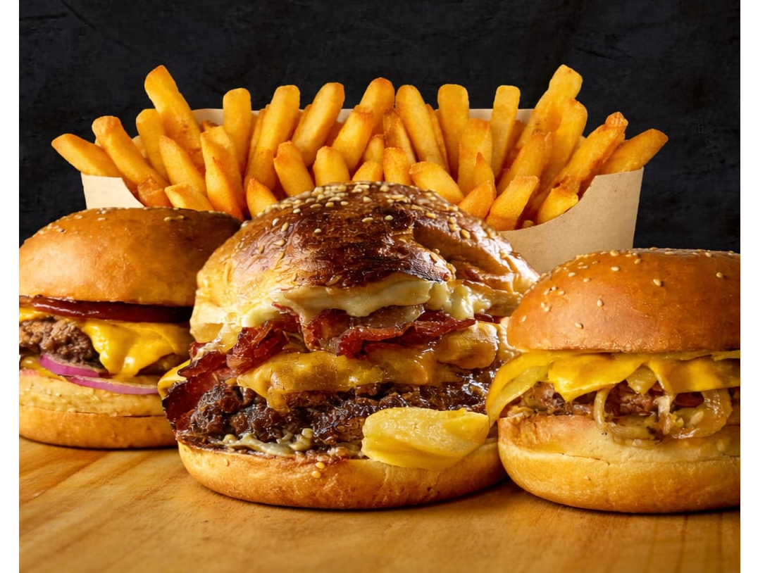 Burgers Doble con papas