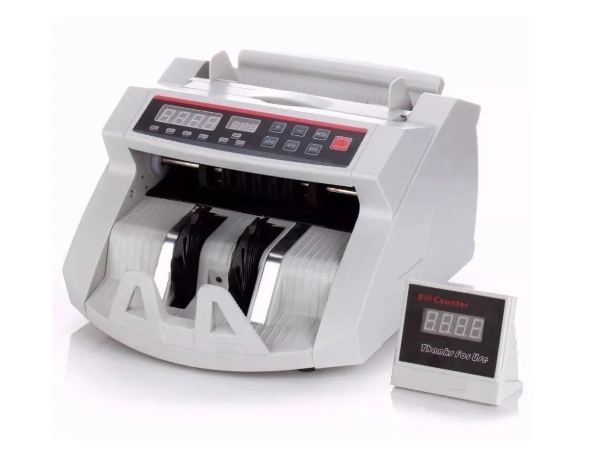 CONTADORA DE BILLETES ORYX CON DETECTOR DE BILLETES FALSOS