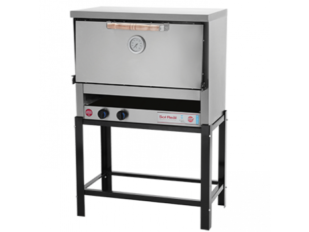 HORNO PASTELERO  6 MOLDES- PUERTA ACERO