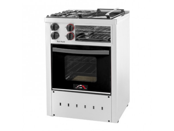 MULTIFUNCIÓN COCINA - 2 HORNALLAS CARLITERO, PLANCHA Y PARRILLA SIN HUMO