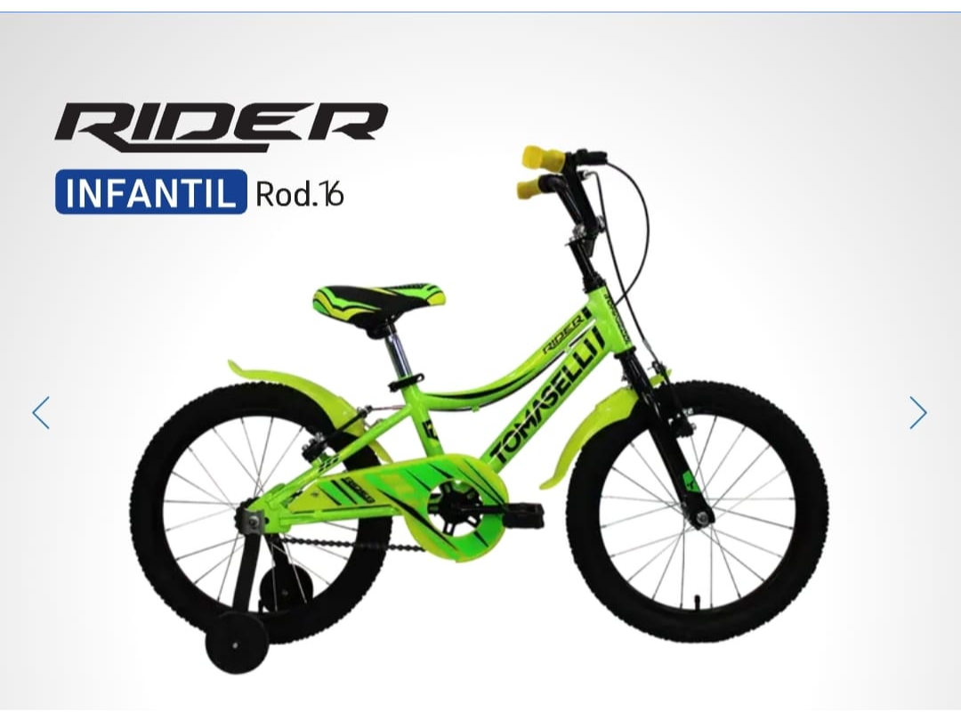 BICICLETA TOMACELLI RIDER ROD 16