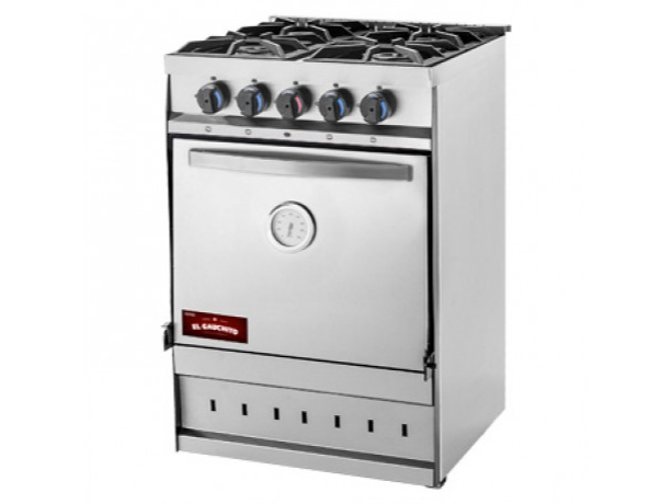 COCINA PROFESIONAL MULTIGAS 60 CM
