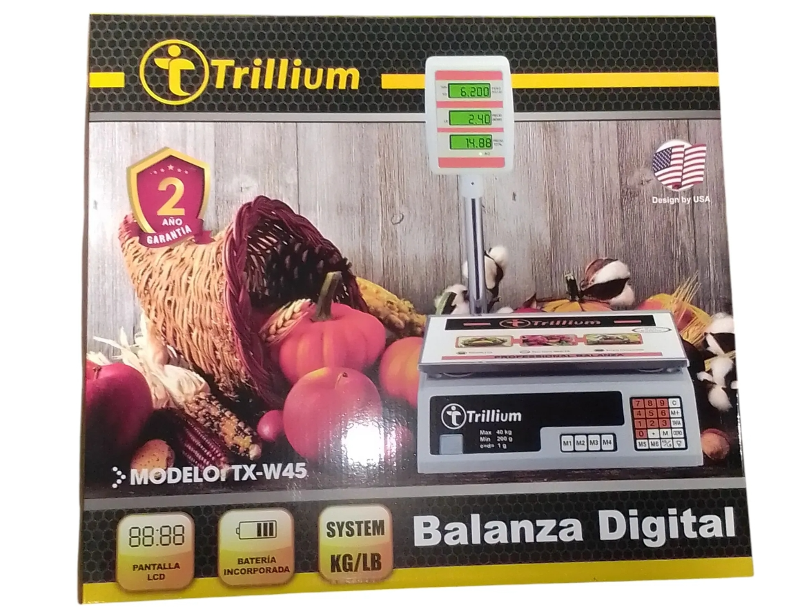 Balanza Digital Trillium: Precisión y Durabilidad en Cada Uso