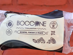 Galletas avena, cacao y mani x 145 gr - BOCCONE