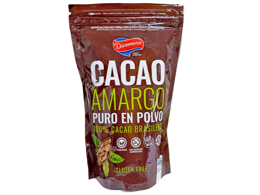 Cacao amargo puro en polvo x 200gr