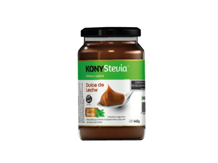 Dulce de leche con Stevia x 440 gr KONY