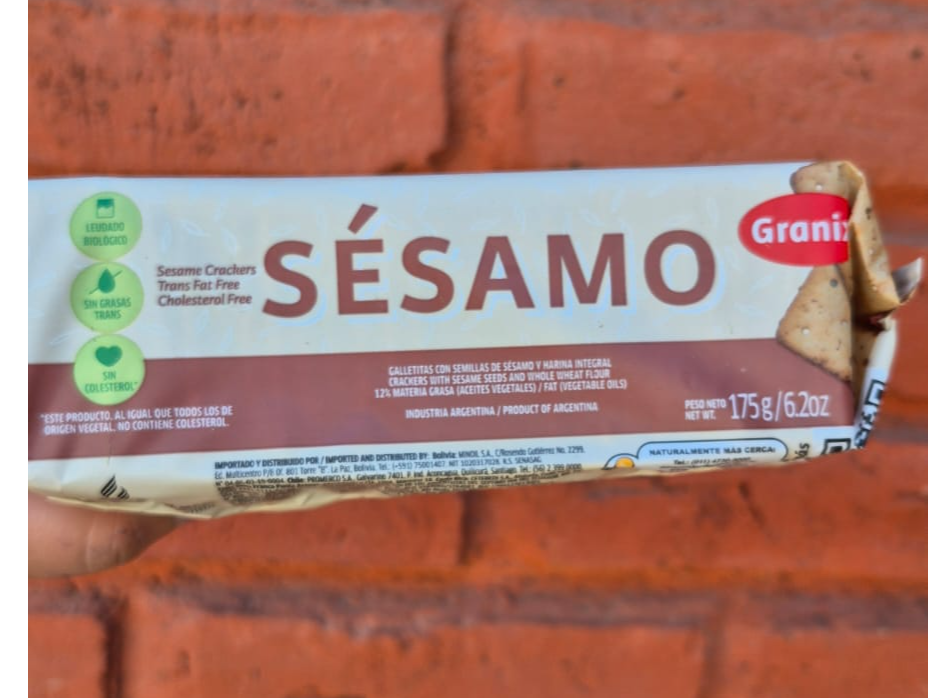 Galletitas Sesamo 175gr