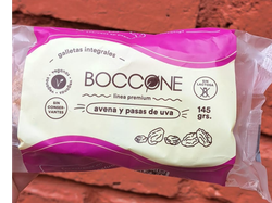 Galletas avena y pasas de uva x 145 gr - BOCCONE