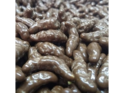 Banana cubierta de chocolate semiamargo x 250 gr