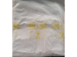 Bolsas Camiseta Blanca 40x50