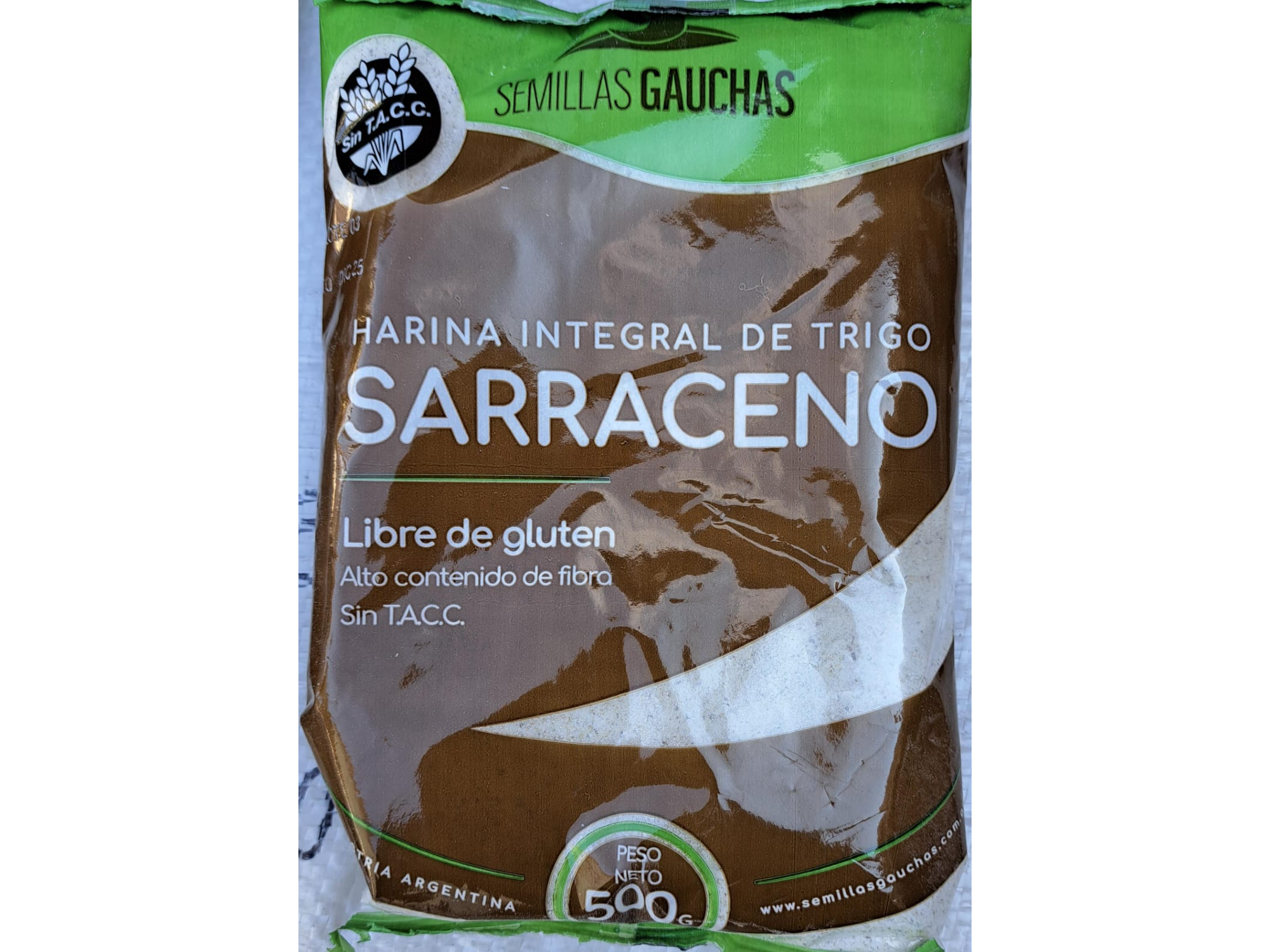 Harina de Trigo Sarraceno x 1 Kg - SEMILLAS GAUCHAS