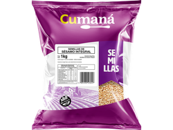 Semillas de Sesamo integral x 250 gr - CUMANA