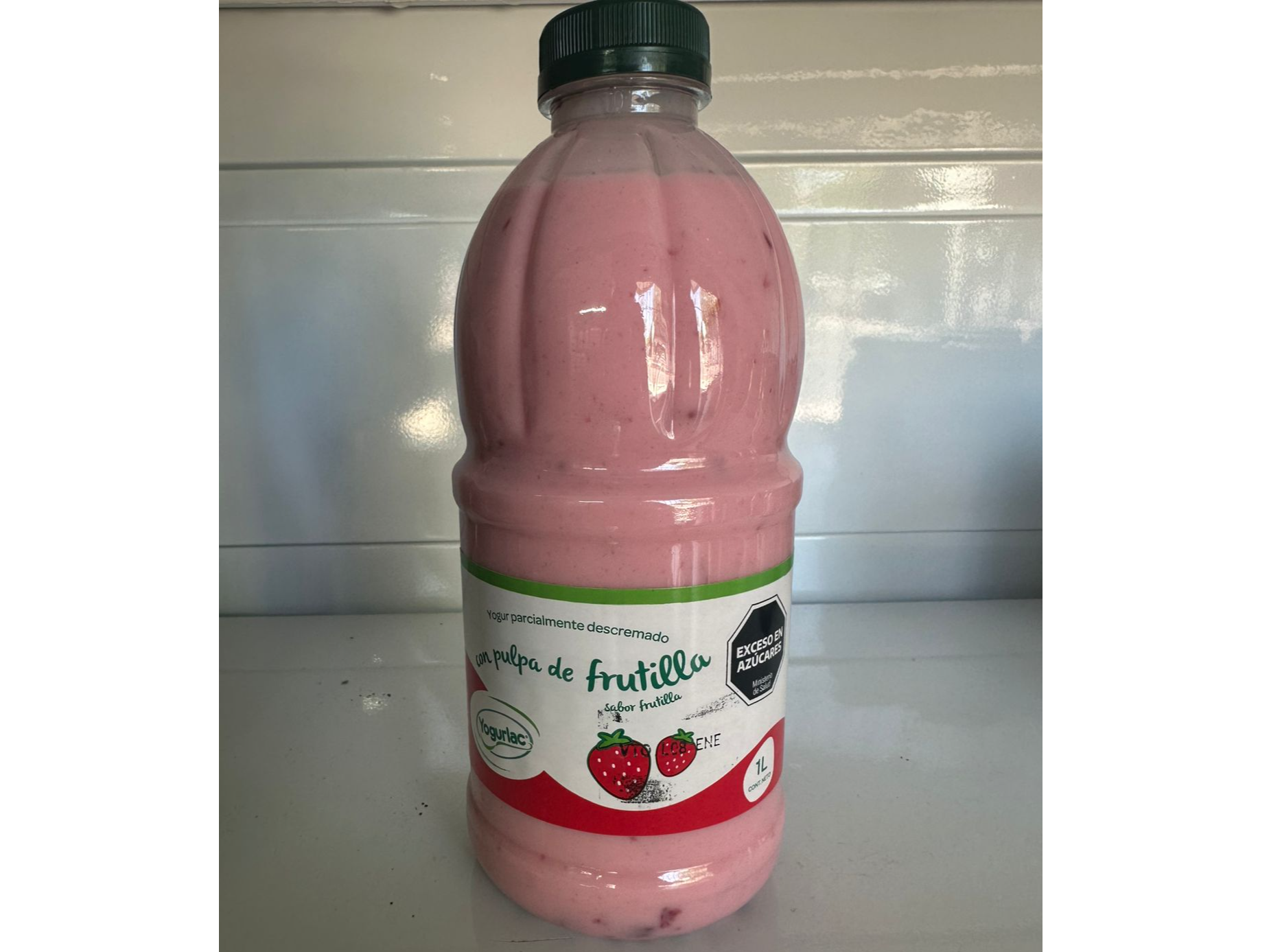 Yogurt Frutilla 1Lt