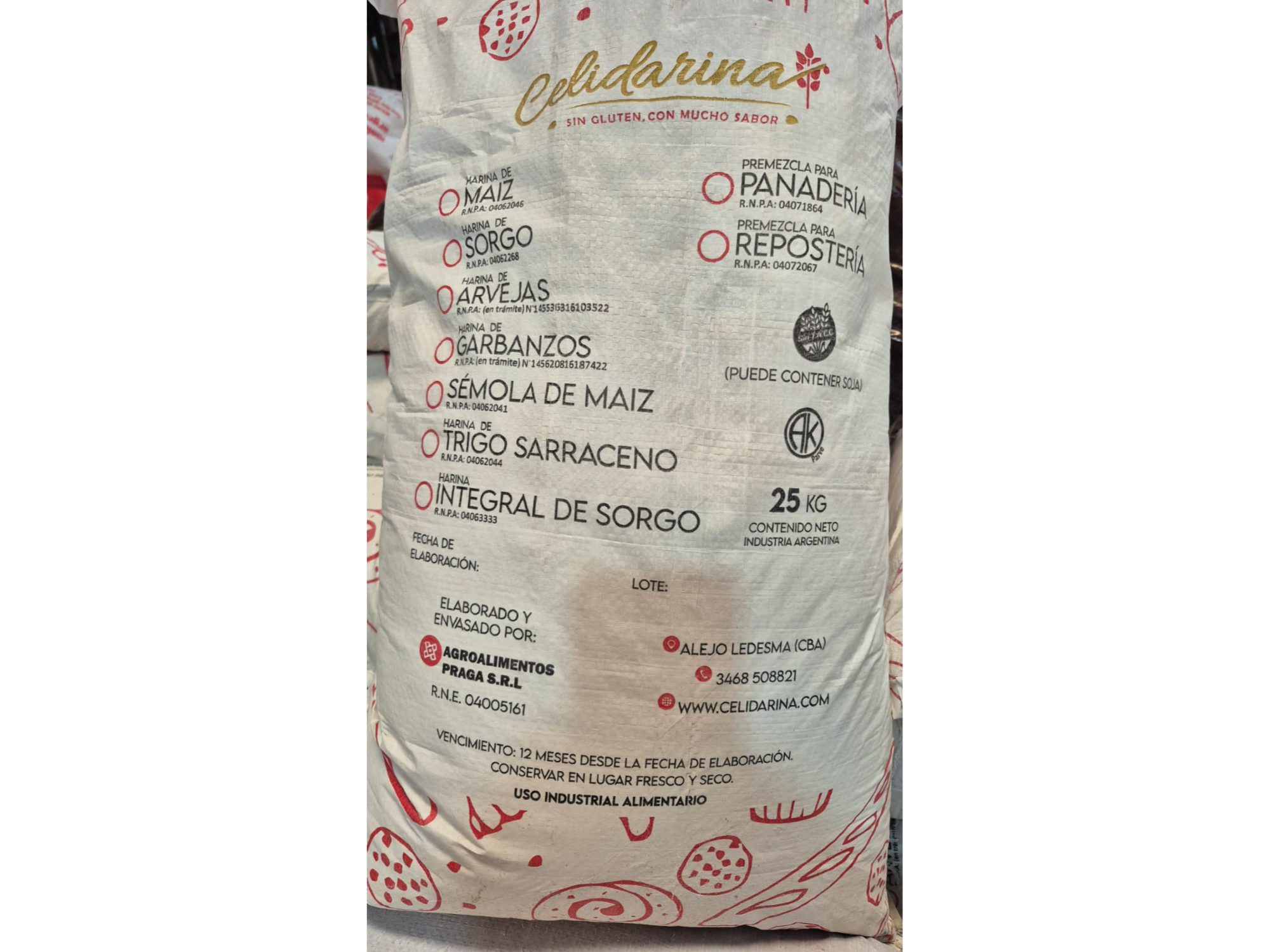 Harina de Trigo Sarraceno x 25 -CELIDARINA