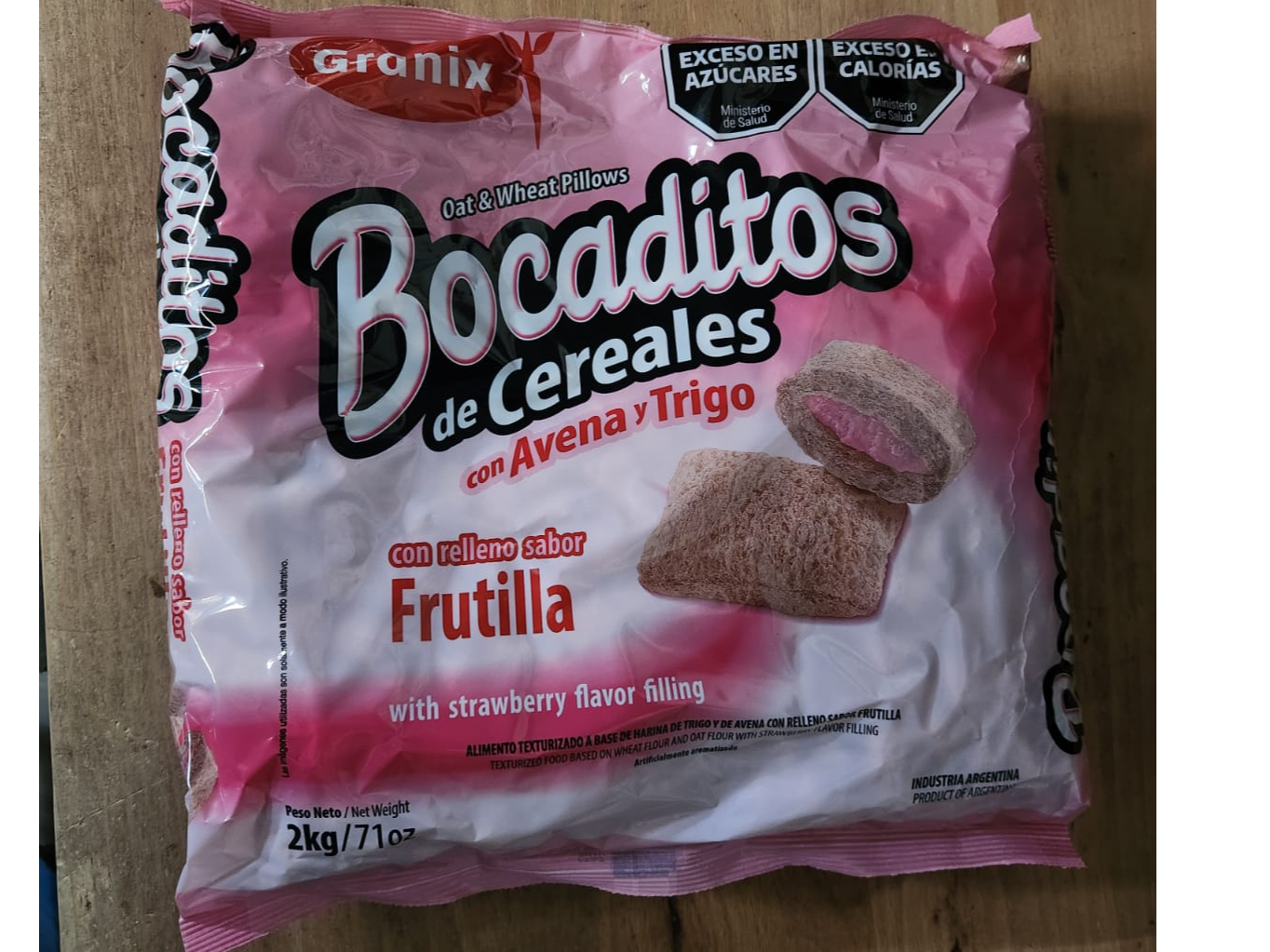 Bocaditos de Frutilla x 2 Kg
