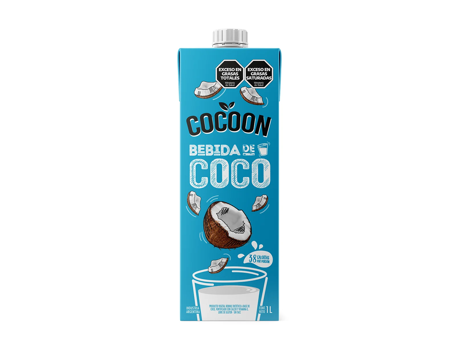 Leche de Coco Sin azucar - COCOON