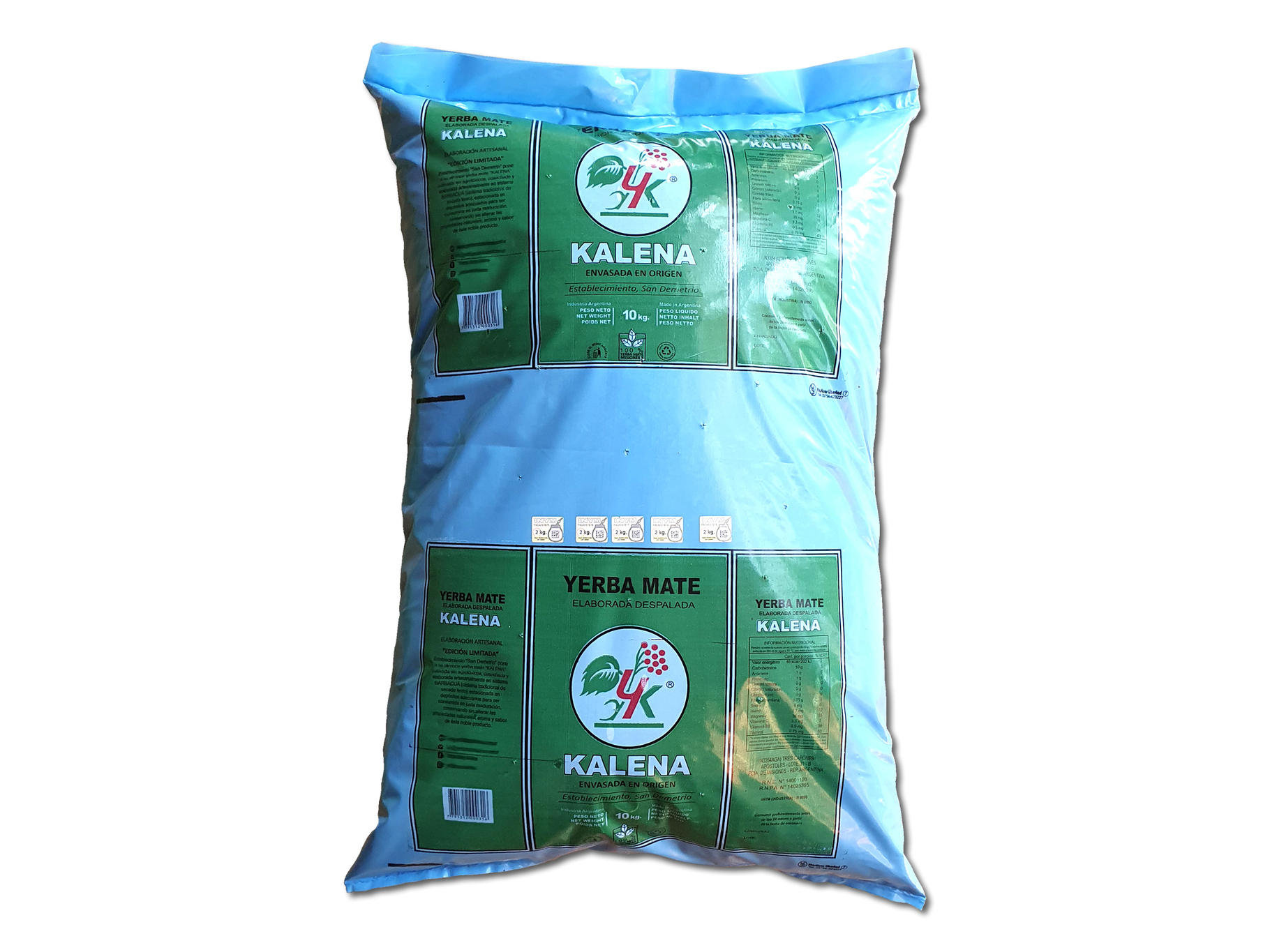 Yerba mate despalada x 10 Kg - KALENA