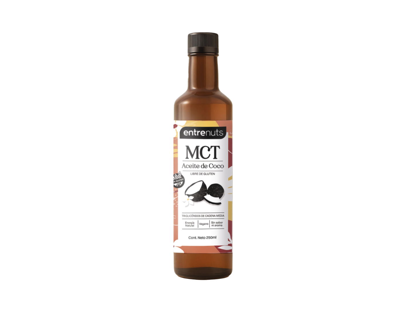 Aceite coco MCT x 250cc ENTRENUTS