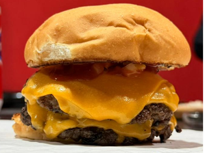 Cuarto de libra de La Curiosa Burger