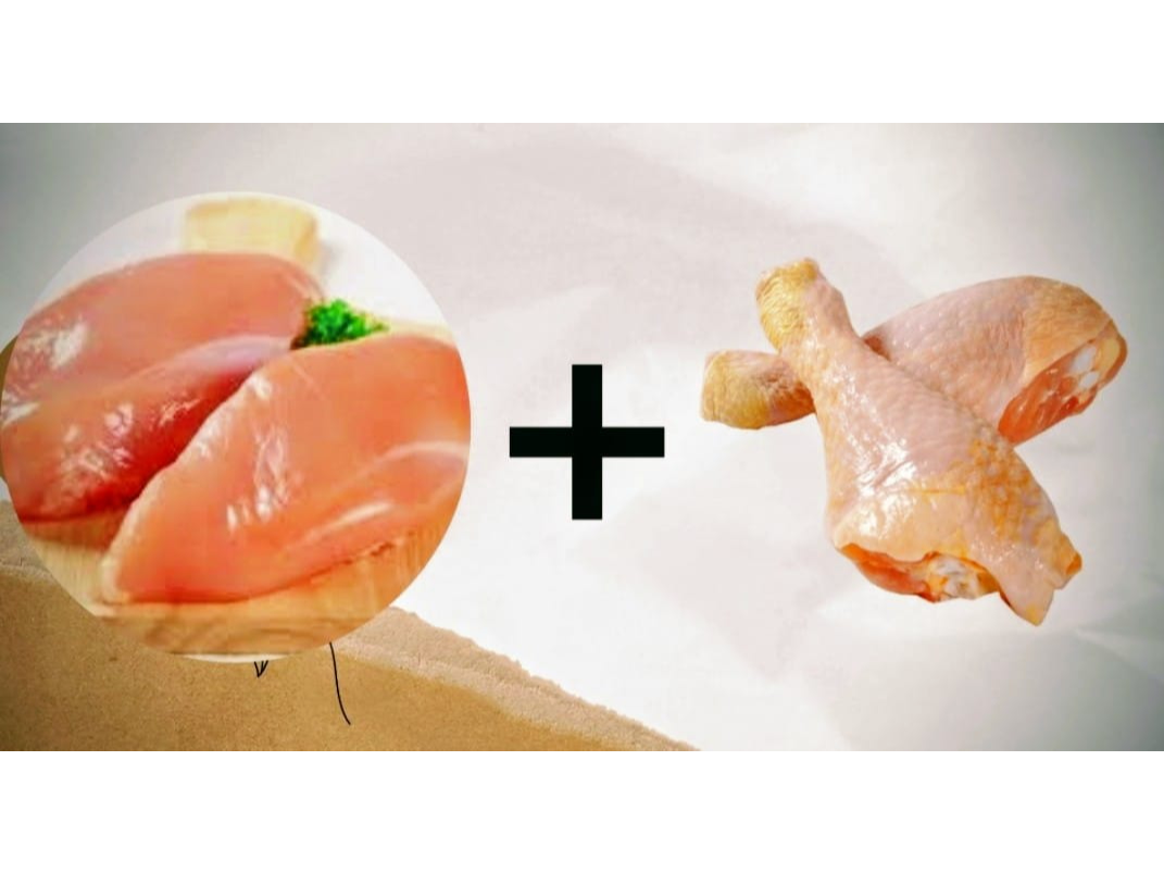 3kg de Suprema + 3kg de Pata