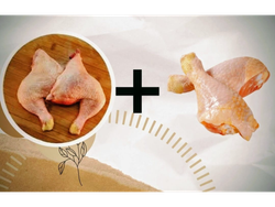 3kg Pata Muslo + 3kg de Pata