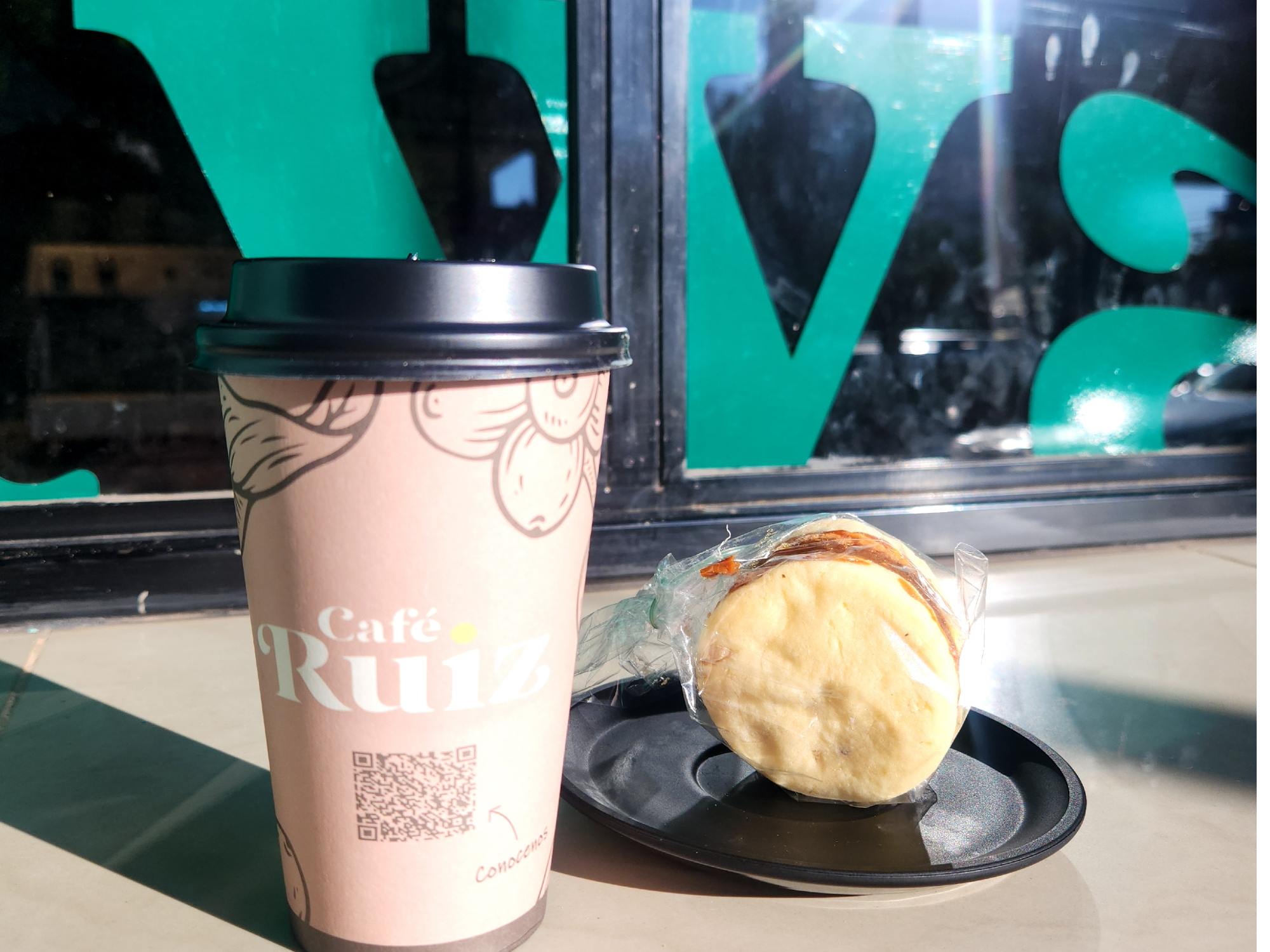 INFUSION Gde + Alfajor de nuez Sin tacc