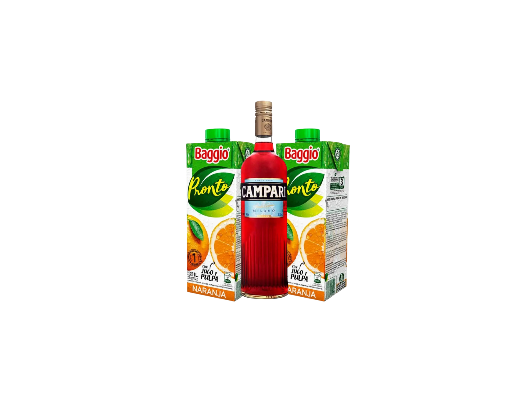 Campari + 2 Baggios