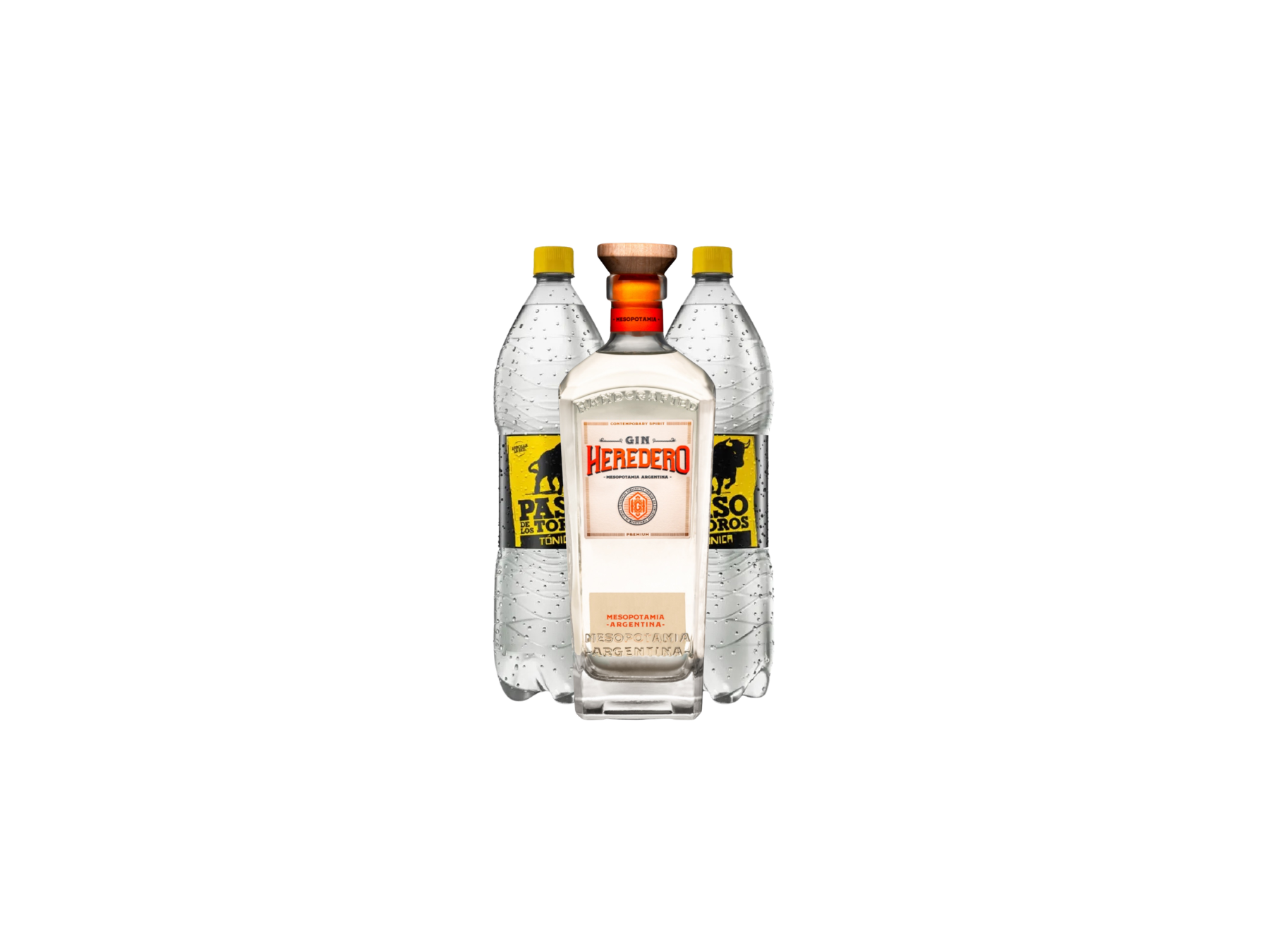 Heredero Tangerine + 2 Tonica 1,5 Lt