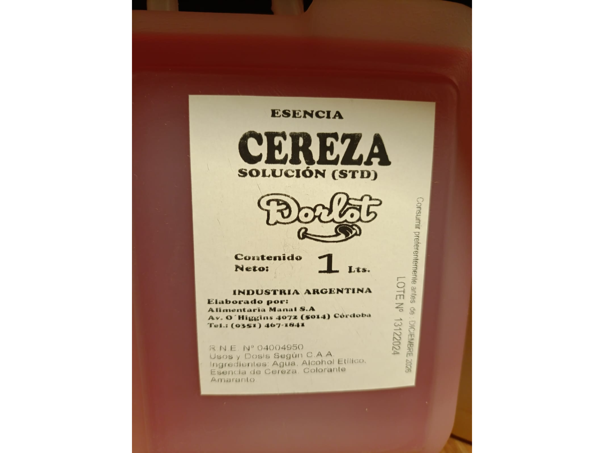 ESENCIA CEREZA X 1LT - STD
