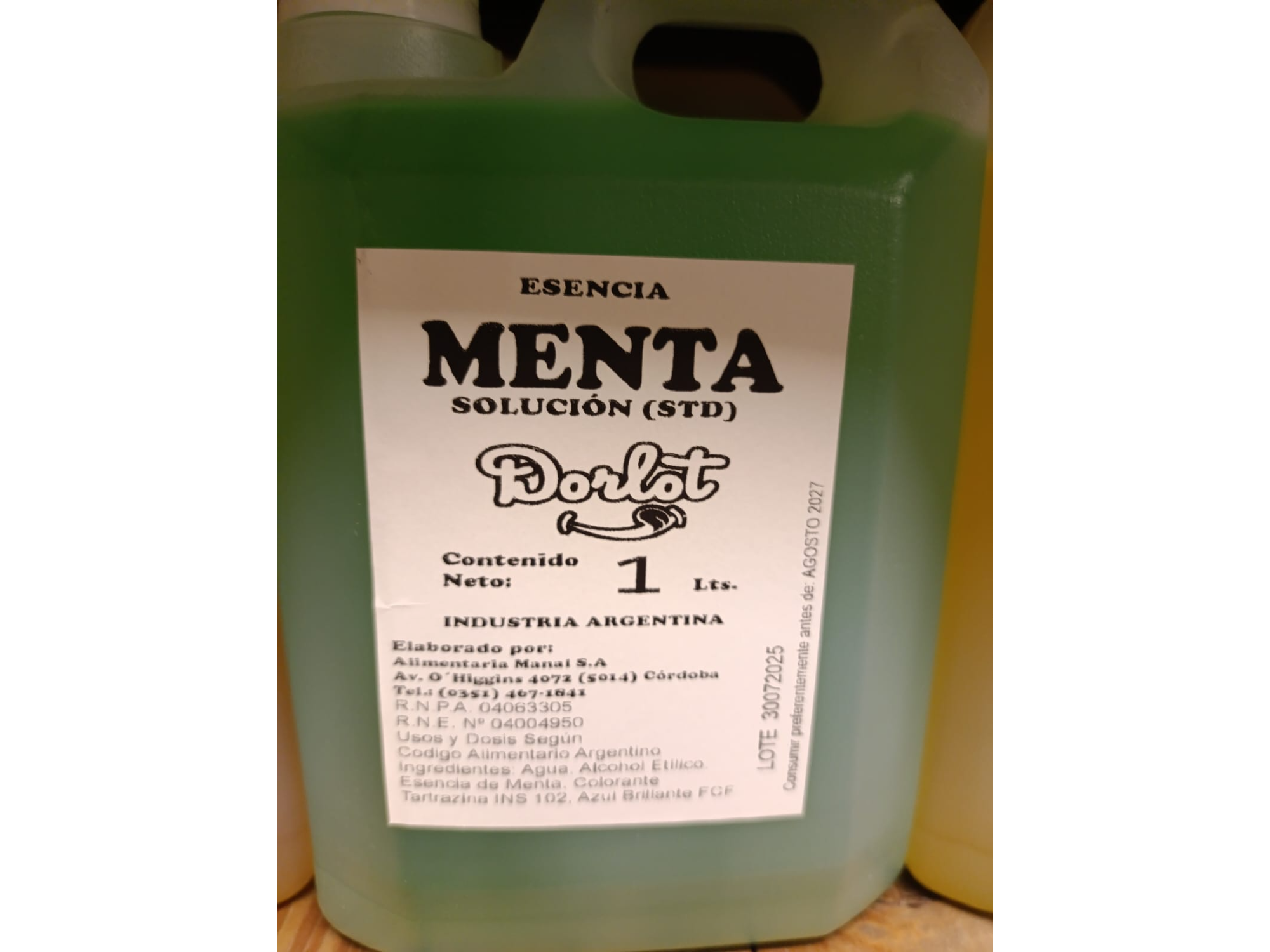 ESENCIA MENTA X 1 LT - STD