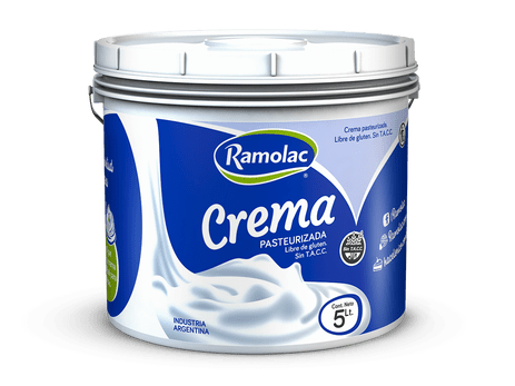 CREMA RAMOLAC BALDE X 5 L