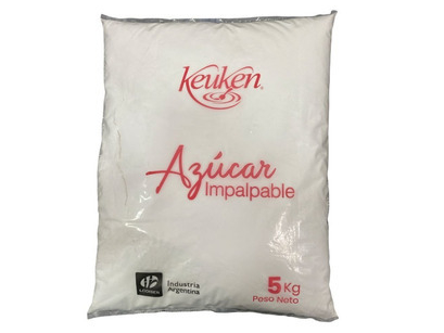 AZUCAR IMPALPABLE KEUKEN X 5 KG