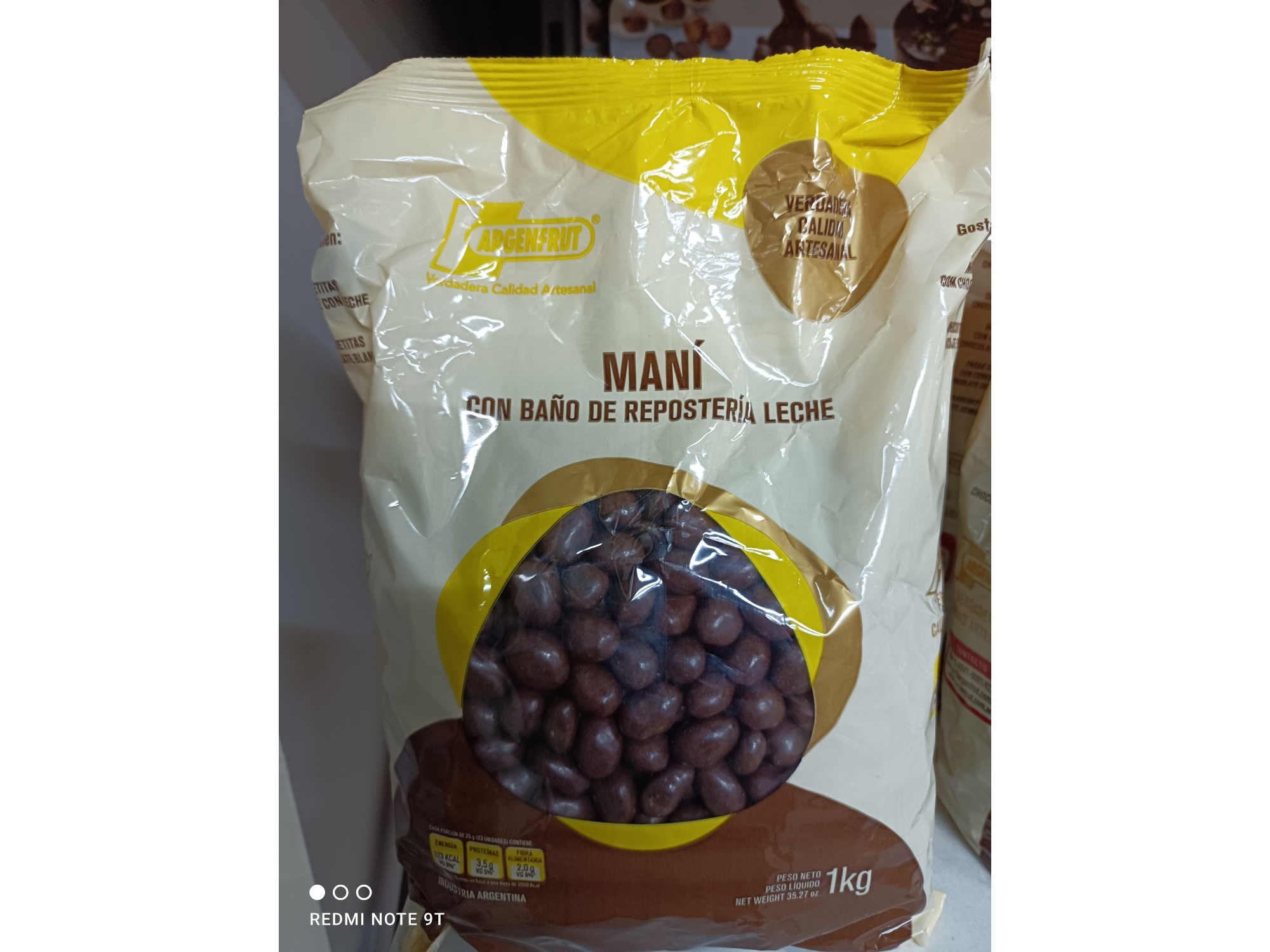 MANI CON CHOCOLATE CON LECHE X 1 KG ARGENTFRUT