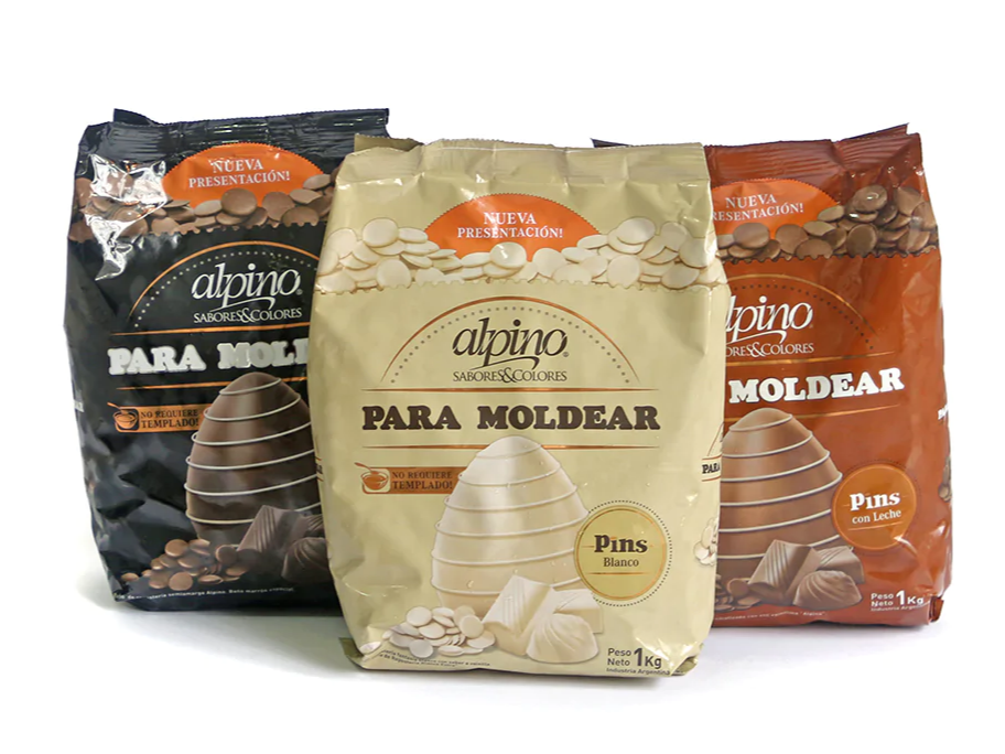 BAÑO ALPINO PINS SEMI AMARGO  X 1 KG